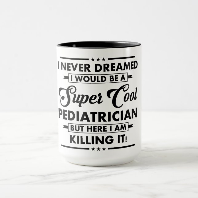 Lustiger Beruf/Beruf Super Cooler Arzt Tasse (Zentrum)