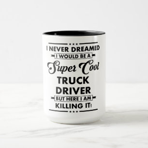 Lustiger Beruf/Beruf Super Cooler Fahrer Tasse