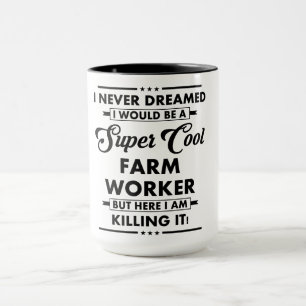Lustiger Beruf/Beruf Super Cooler Landarbeiter Tasse
