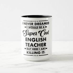 Lustiger Beruf/Beruf Super Cooler Lehrer Tasse