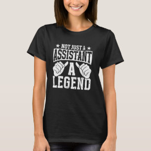 Lustiger Berufs-Zitat-Assistent T-Shirt