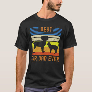 Lustiger Bester Fell-Vater Aller Zeiten Vintage Re T-Shirt