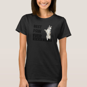 Lustiger Bester Pfote Allerzeit Sibirischer Alaska T-Shirt
