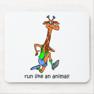 Lustiger Betrieb Mousepad