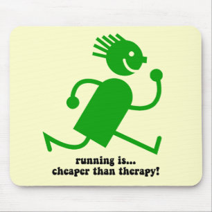 Lustiger Betrieb Mousepad