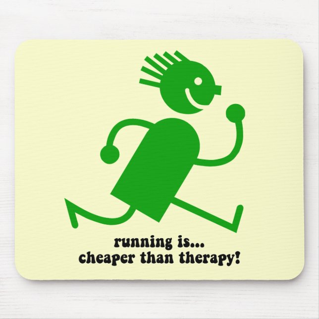 Lustiger Betrieb Mousepad (Vorne)