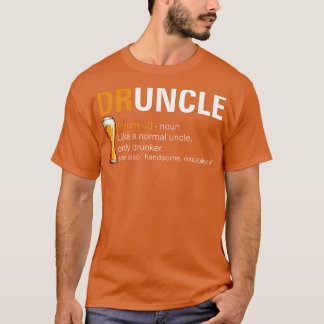 Lustiger betrunkener Onkel Bier T-Shirt