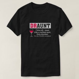 Lustiger betrunkener Wein-Liebhaber T-Shirt