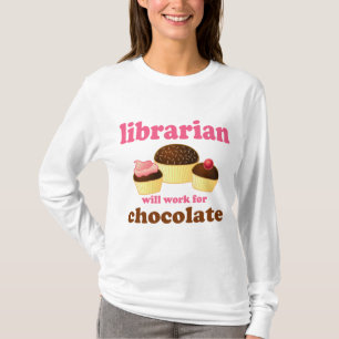 Lustiger Bibliothekar-T - Shirt