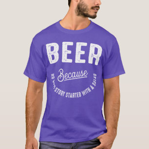 Lustiger Bierhumor mit Sprüchen Männer Frauen Trin T-Shirt