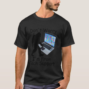 Lustiger Big Foot Keine Sorge, ich bin vom technis T-Shirt
