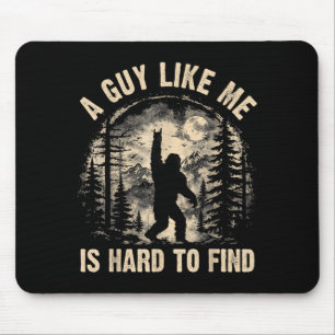 Lustiger Big Foot Rock Ein Typ Wie ist schwer zu f Mousepad