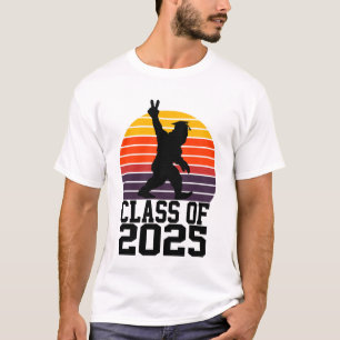 Lustiger Bigfoot Abschlussjahrgang 2025 - Abschlus T-Shirt