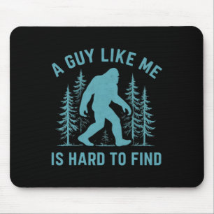 Lustiger Bigfoot Ein Typ wie ich ist schwer im Wal Mousepad