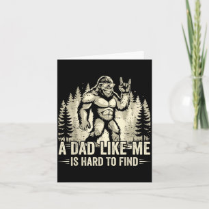 Lustiger Bigfoot, einen Vater wie ihn zu finden is Karte