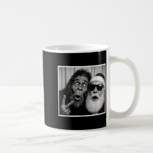 Lustiger Bigfoot-Fotobooth mit Santa Weihnachten X Kaffeetasse