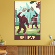 Lustiger Bigfoot-Glaube