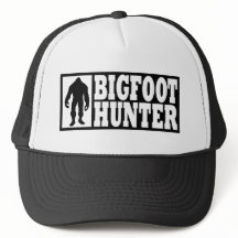 Lustiger BIGFOOT-JÄGER Hut - Finden von Bigfoot