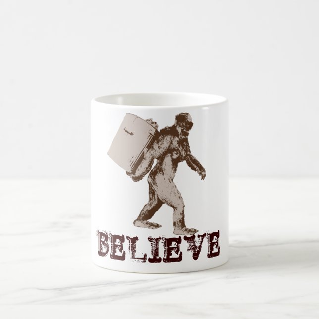 Lustiger Bigfoot Kaffeetasse (Mittel)