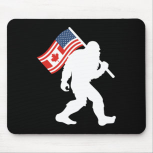 Lustiger Bigfoot Kanada Der 51. Staat Trump Kanada Mousepad