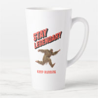 Lustiger Bigfoot Laufmotivation