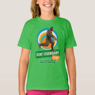 Lustiger Bigfoot Laufmotivation T-Shirt