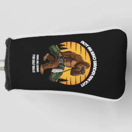 Lustiger Bigfoot-Puttercover Golf Headcover