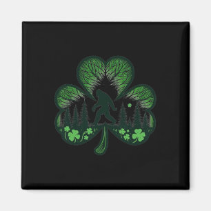 Lustiger Bigfoot Saint Paddys St Patricks Day Cool Magnet