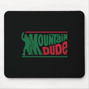 Lustiger Bigfoot Sasquatch Wander Geschenk für Ber Mousepad