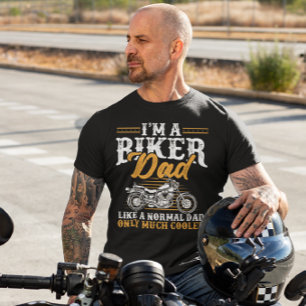 Lustiger Biker-Vater Spruch Motorrad Vatertag T-Shirt