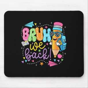 Lustiger Bleistift Bruh Wir sind zurück Lehrer Zur Mousepad
