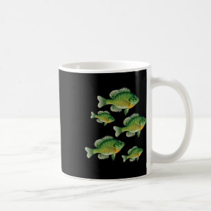 Lustiger Bluegill Sonnenfisch Angelsport Süßwasser Kaffeetasse