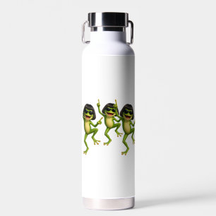 Lustiger Bob-Frisur-Frosch-Meme-Geschenk-Wasserfla Trinkflasche