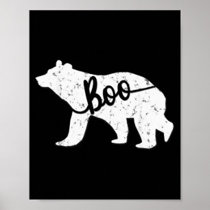 Lustiger Boo-Bär-Spitzname passendes Shirt  Poster