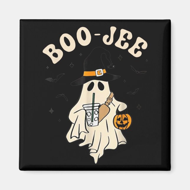 Lustiger Boo-JEE-Geist Halloween Boo JEE Geist Gru Magnet (Vorne)