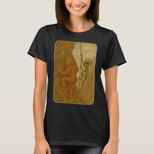Lustiger Boulder-Felsenkletter-Wand-Kletter-Meme  T-Shirt