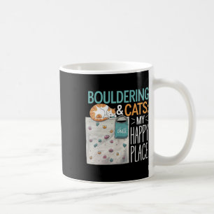 Lustiger Bouldering-Katze – Kletterei Und Katzenli Kaffeetasse