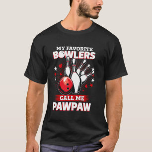 Lustiger Bowling-Kegelspieler Mein Lieblingsbowler T-Shirt