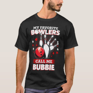 Lustiger Bowling-Kegler Mein Lieblingskegler nennt T-Shirt