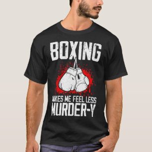 Lustiger Box-Kickboxer Savate Mma Martial Arts Kic T-Shirt