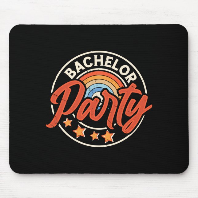Lustiger Bräutigam Hochzeit Junggesellenabschied l Mousepad (Vorne)
