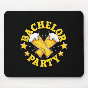 Lustiger Bräutigam Hochzeit Junggesellenabschied Mousepad