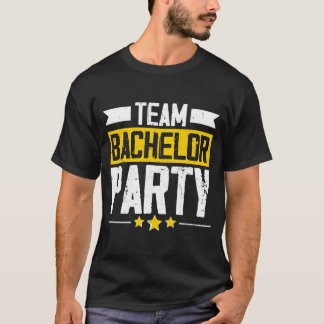 Lustiger Bräutigam Hochzeit Junggesellenabschied T-Shirt