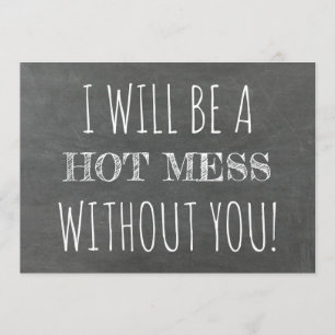 Lustiger Brautjungfern-/Trauzeugin-Antrag Einladung