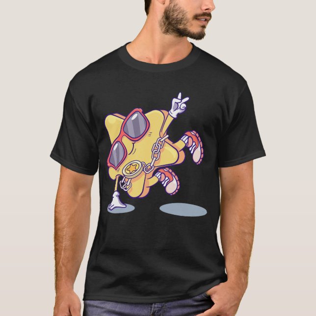 Lustiger Breakdance-Star Straßen Tänzer Breakdanci T-Shirt (Vorderseite)