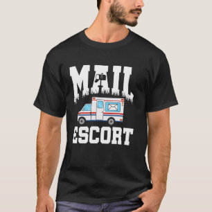 Lustiger Briefträger USA Postbote Arbeiter Mann Fr T-Shirt