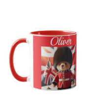Lustiger britischer Becher