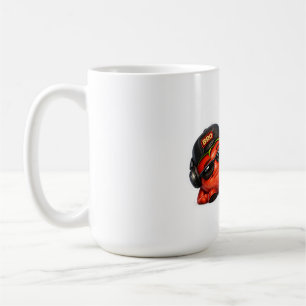 Lustiger Bro-Modus-An-T-Shirt Süße animierte Fig Kaffeetasse