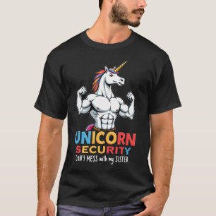 Lustiger Bruder-Einhorn-Sicherheit Stör Nicht Mein T-Shirt