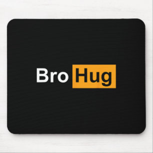 Lustiger Bruder Umarmung Bodybuilding Kraftdrehen Mousepad